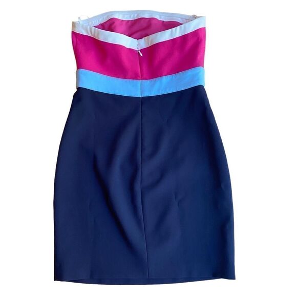 Likely Marena Strapless Pull On Sheath Mini Dress Size 4 - Picture 4 of 5